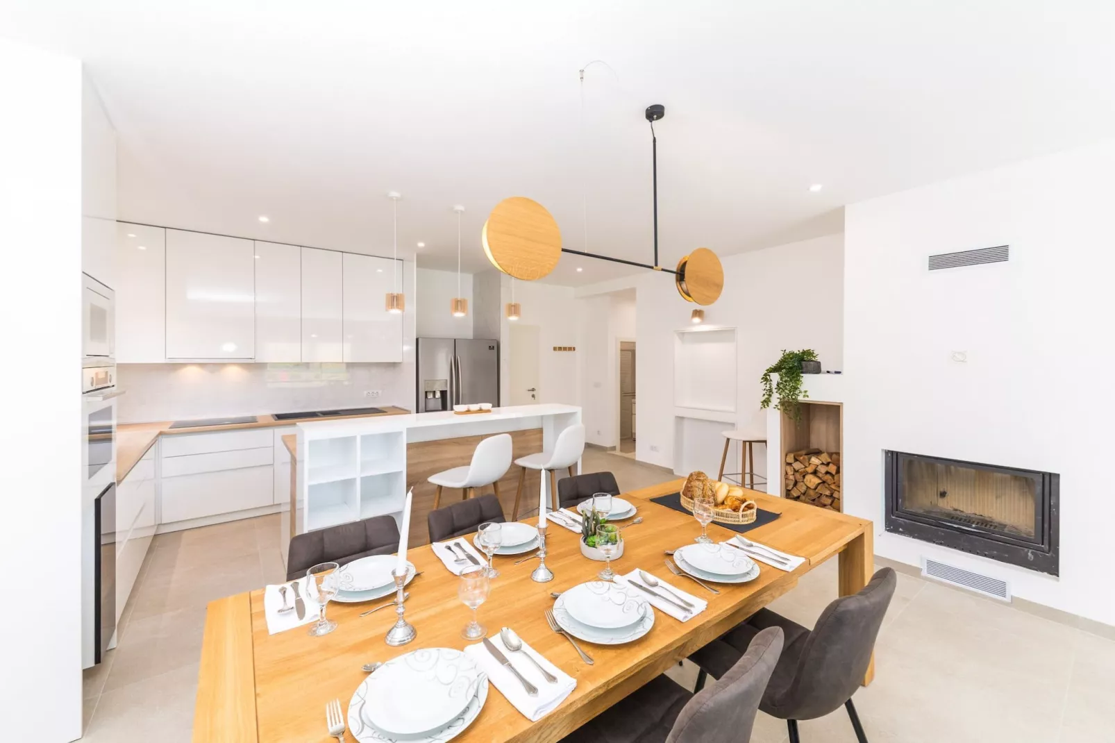 Scenic Elegant Trogir Villa with Pool - Five Bedroom Villa-Keuken