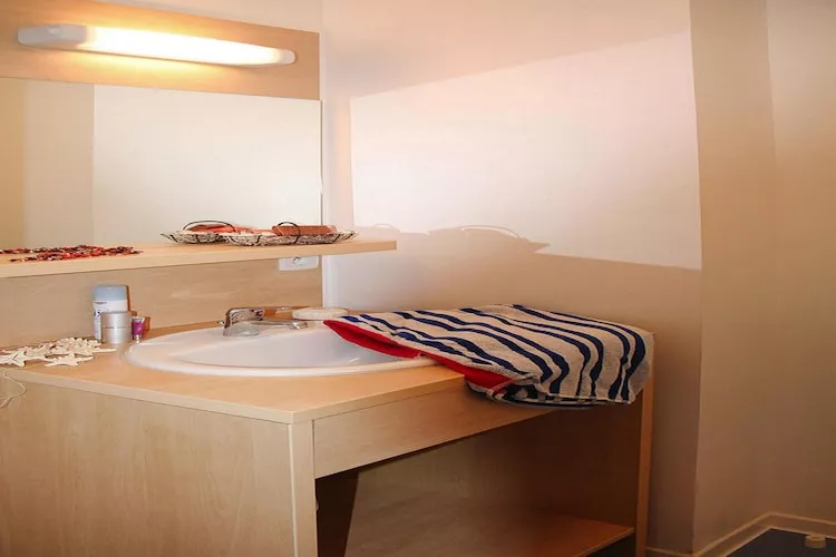 Residence Les Hameaux de la Chalosse Cassen // 3pcs 6 pers - Badkamer