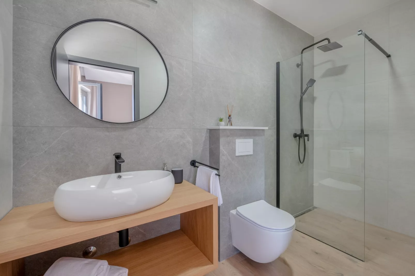 Villa Kalea with pool-Badkamer