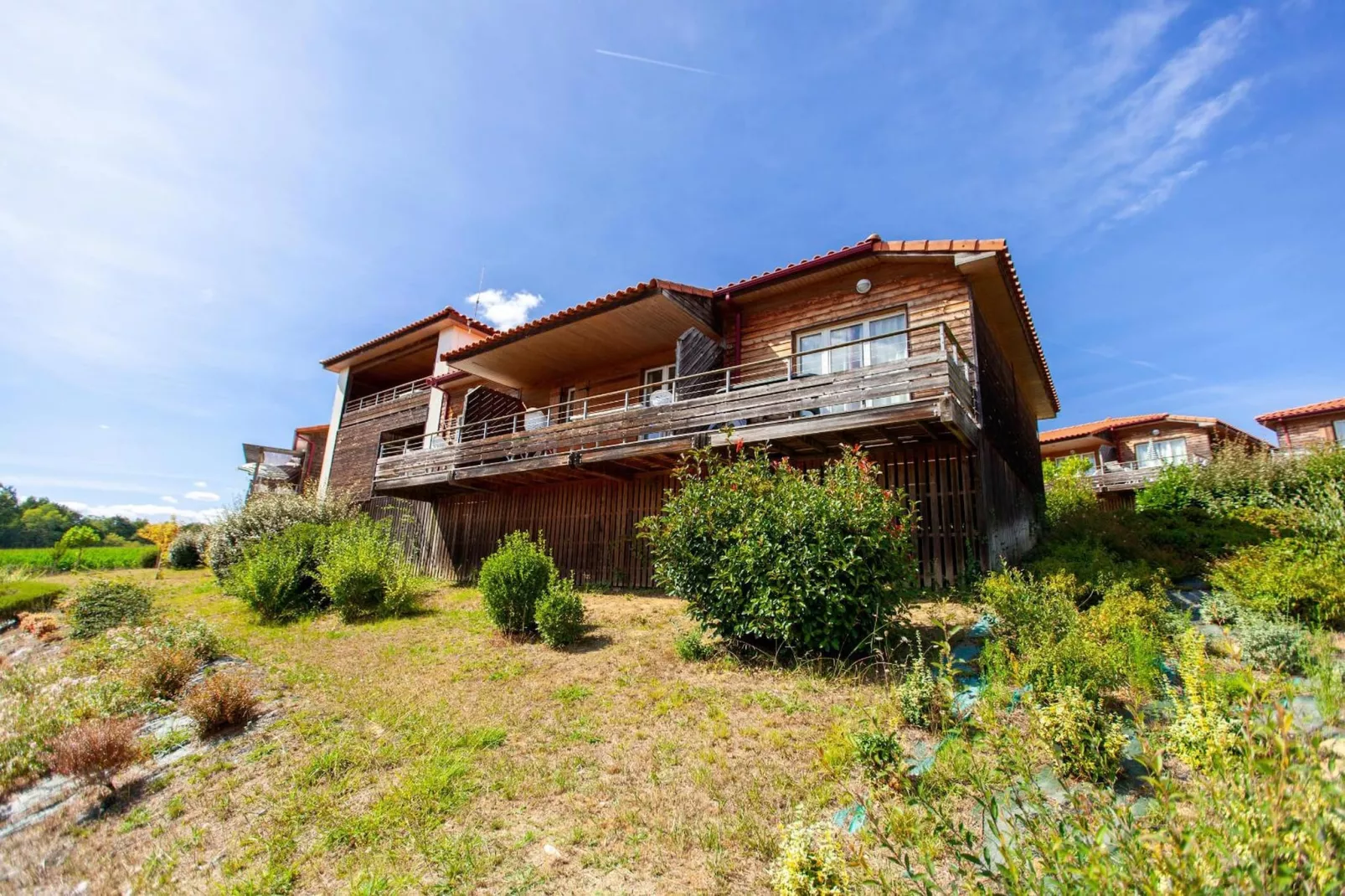 Residence Les Hameaux de la Chalosse Cassen // 2pcs 4 pers - Buitenkant zomer