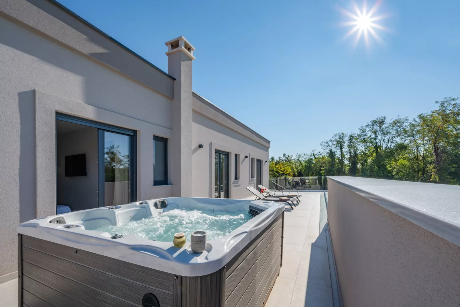 Villa Kalea with pool-Terras