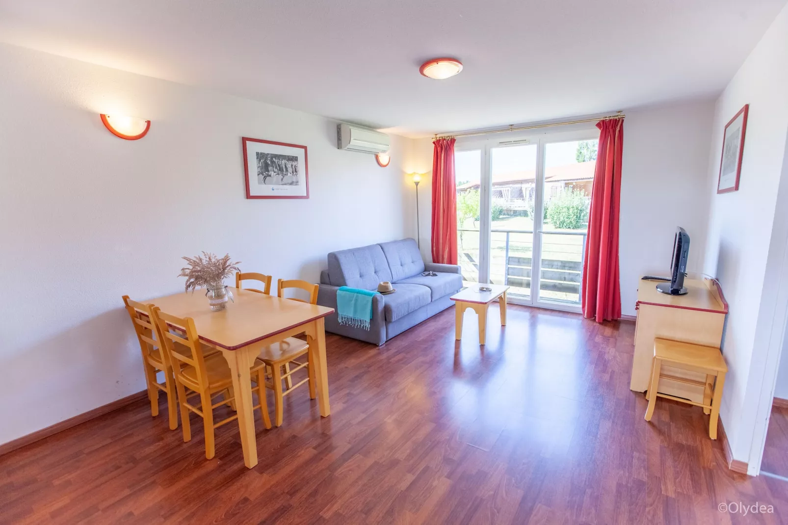 Residence Les Hameaux de la Chalosse Cassen // 4 pcs 8 pers - Woonkamer