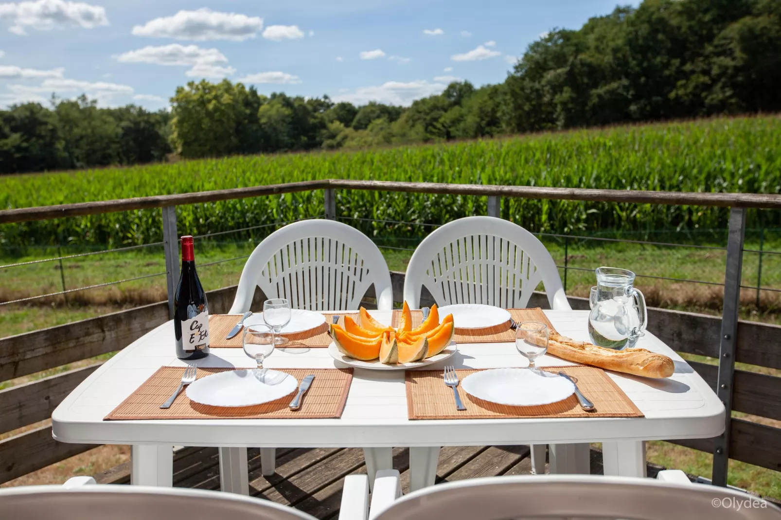 Residence Les Hameaux de la Chalosse Cassen // 4 pcs 8 pers - Terrasbalkon