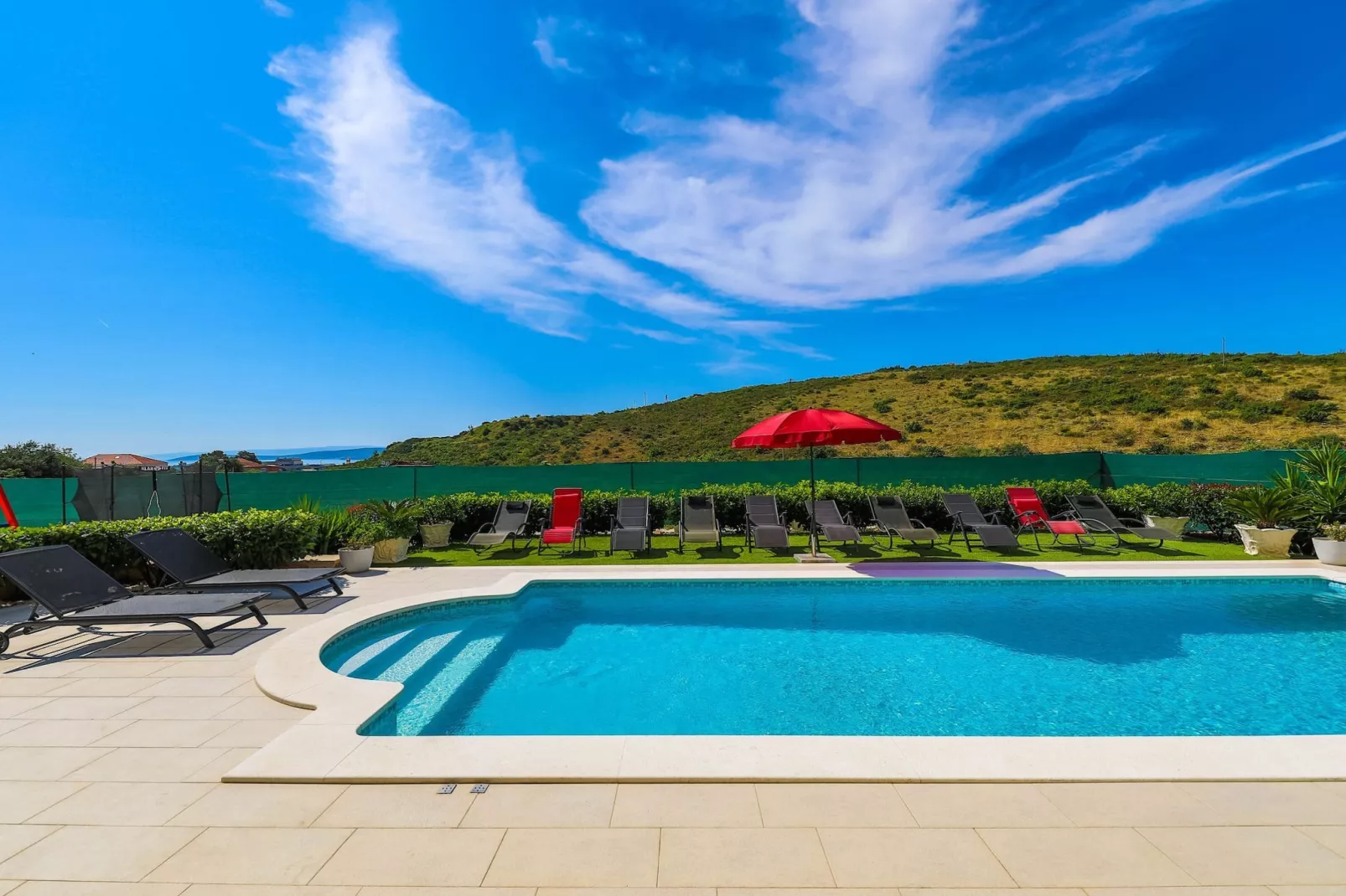 Scenic Elegant Trogir Villa with Pool - Five Bedroom Villa-Zwembad