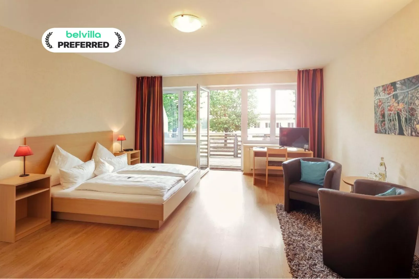 Superior Double Room with Lakeview Balcony