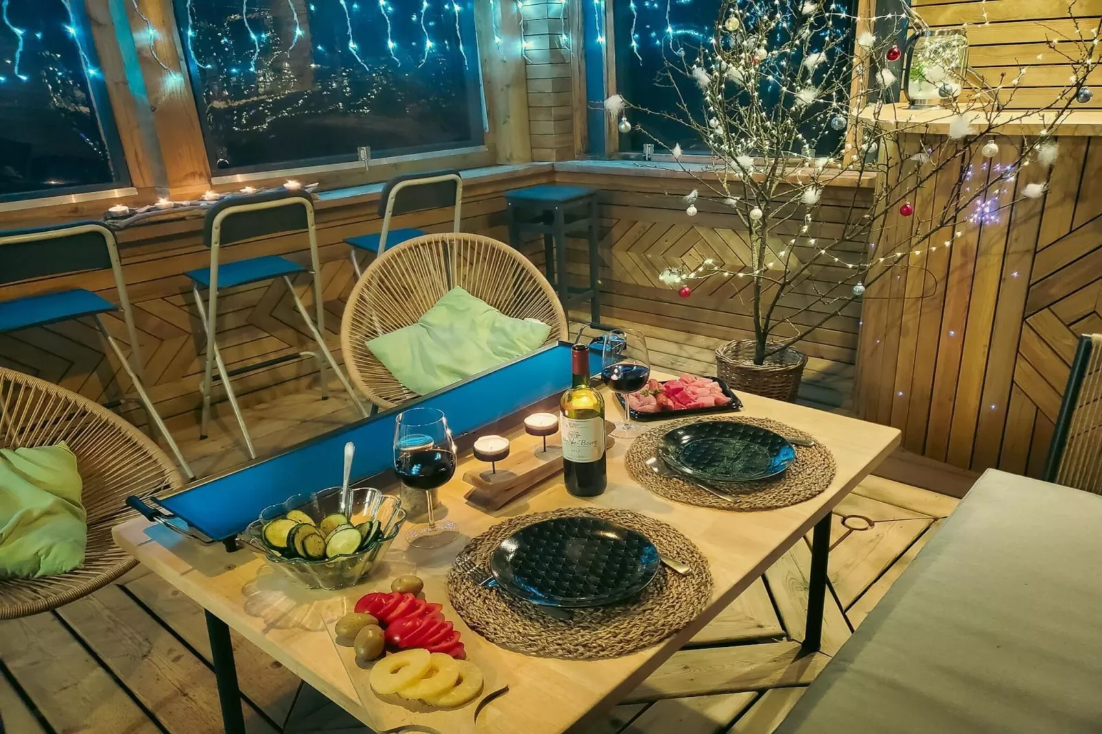 Appartement Spa Vip 2/3 - Terrasbalkon