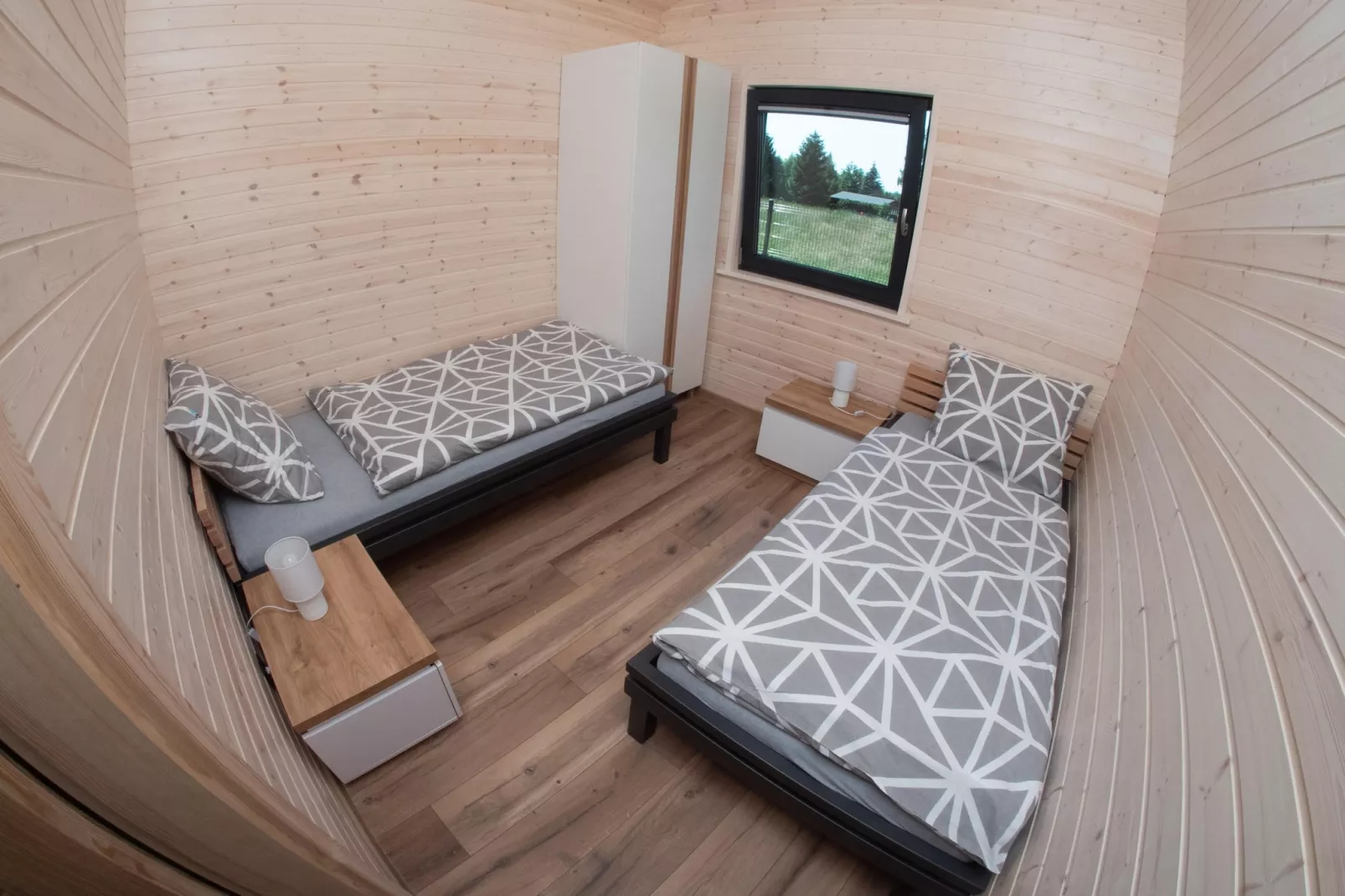 Skandynawskie domki letniskowe dla 4 osób Wicie-Slaapkamer