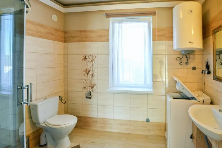 Domki wakacyjne z basenem i jacuzzi Osieki-Badkamer