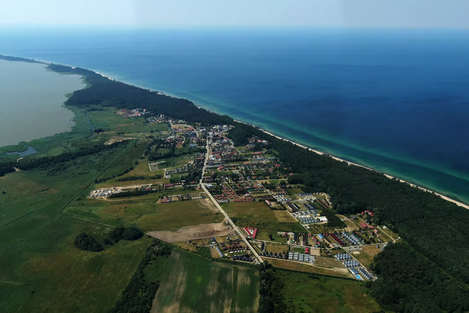Skandynawskie domki letniskowe dla 5 osób Wicie-Gebieden zomer 1km