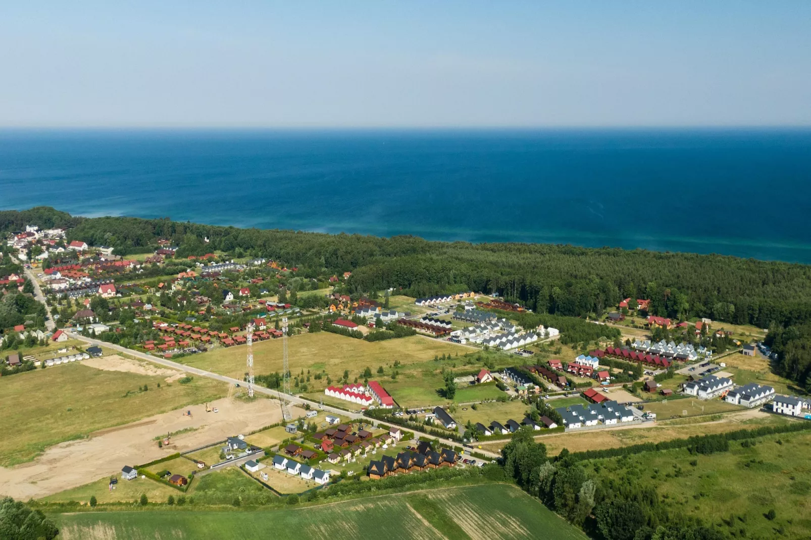 Skandynawskie domki letniskowe dla 5 osób Wicie-Buitenlucht