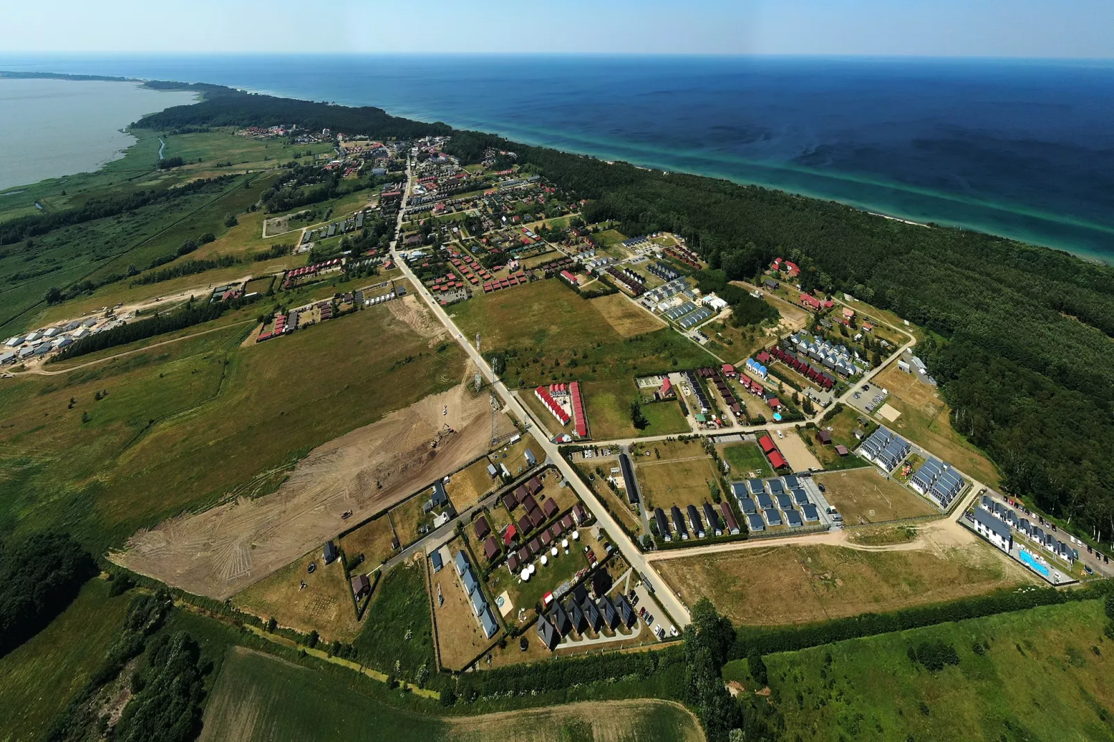 Skandynawskie domki letniskowe dla 5 osób Wicie-Buitenlucht