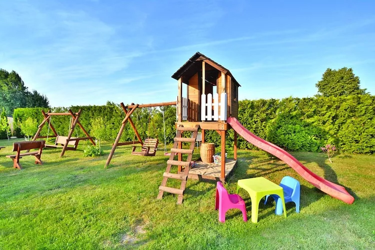 Domki wakacyjne z basenem i jacuzzi Osieki-Parkfaciliteiten