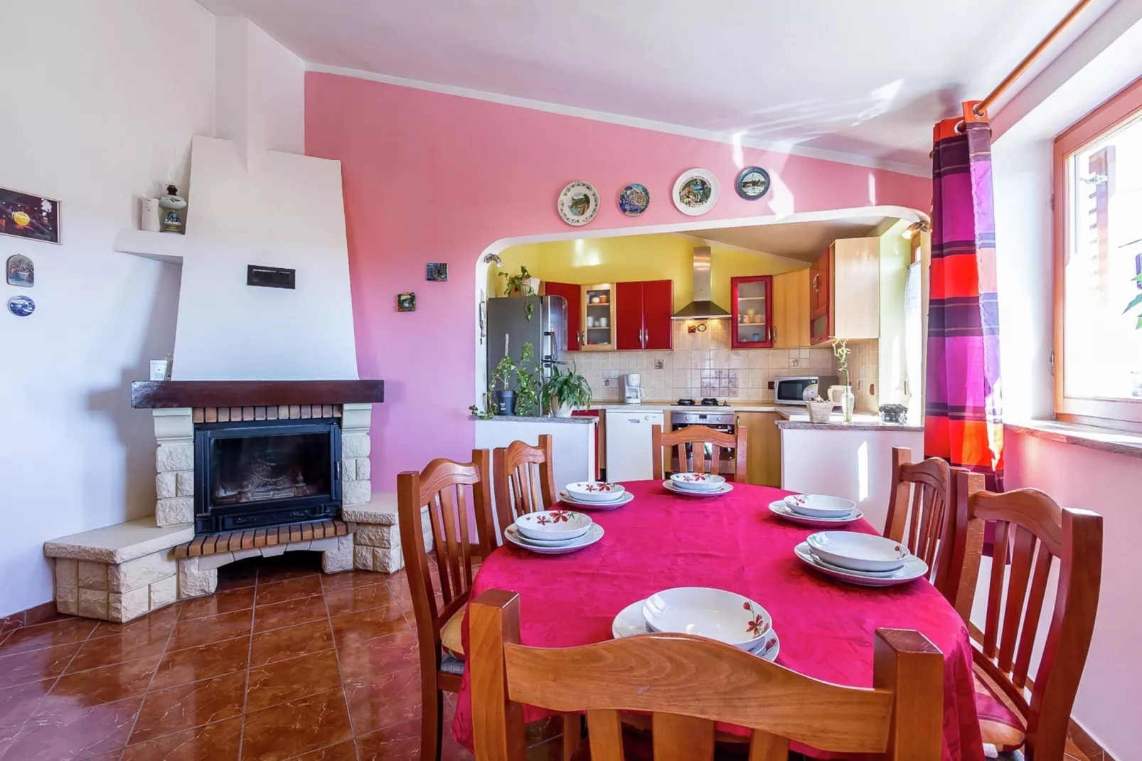 Villa Ninetta-Eetkamer