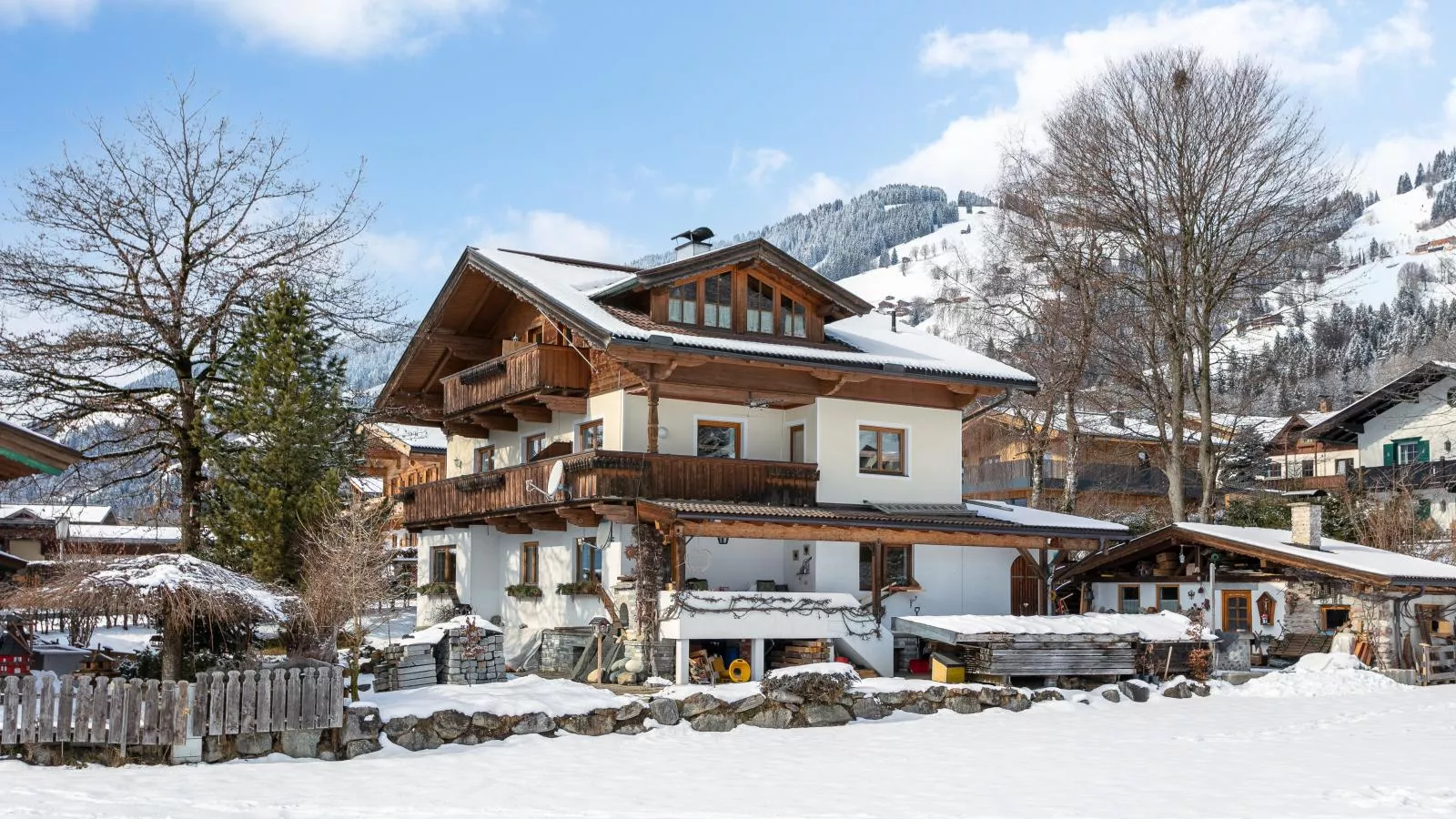 Appartement Brixnerwirt IV-Exterieur winter