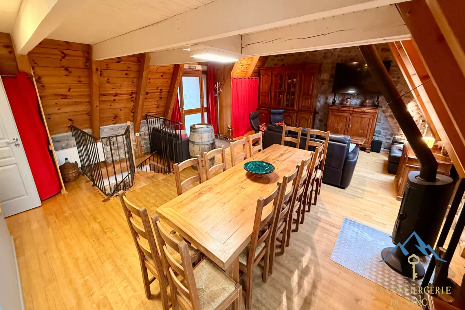 La Grange BOREL 12 pers Murat Le Quaire - Eetkamer