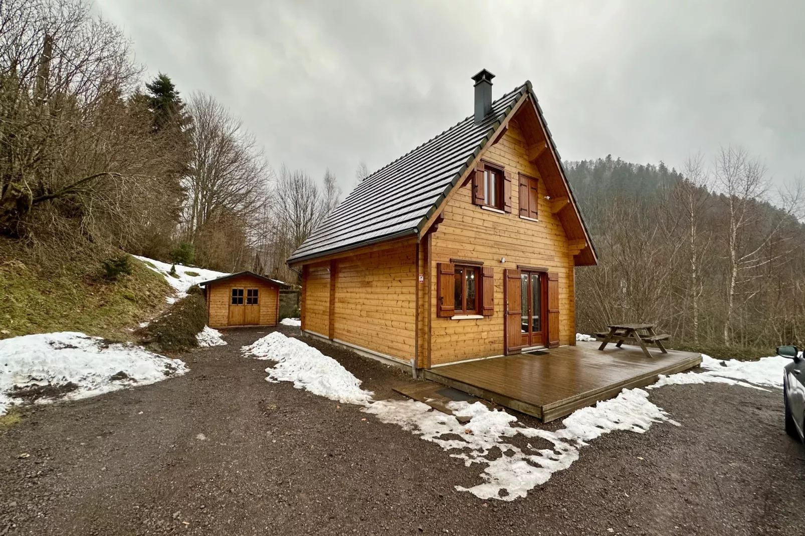 Chalet O Mont Dore 6pers - Buitenlucht