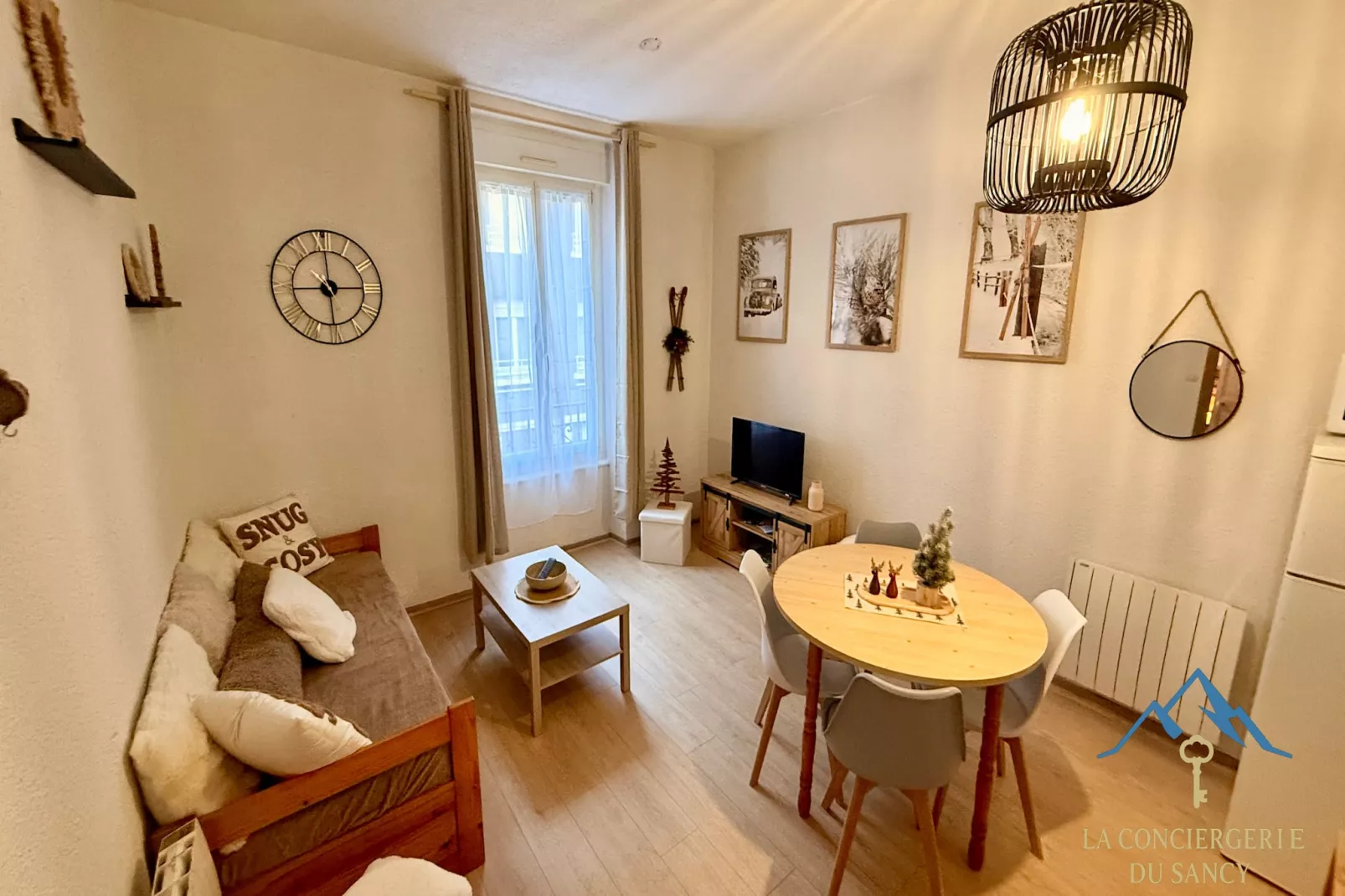 Villa Bleue 2 Le Mont Dore 4pers - Woonkamer