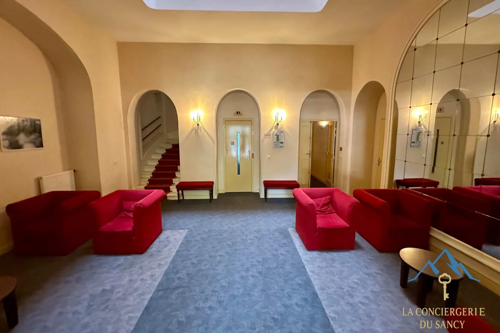 La Rive Gambetta La Bourboule 4 pers-Hal-ontvangst