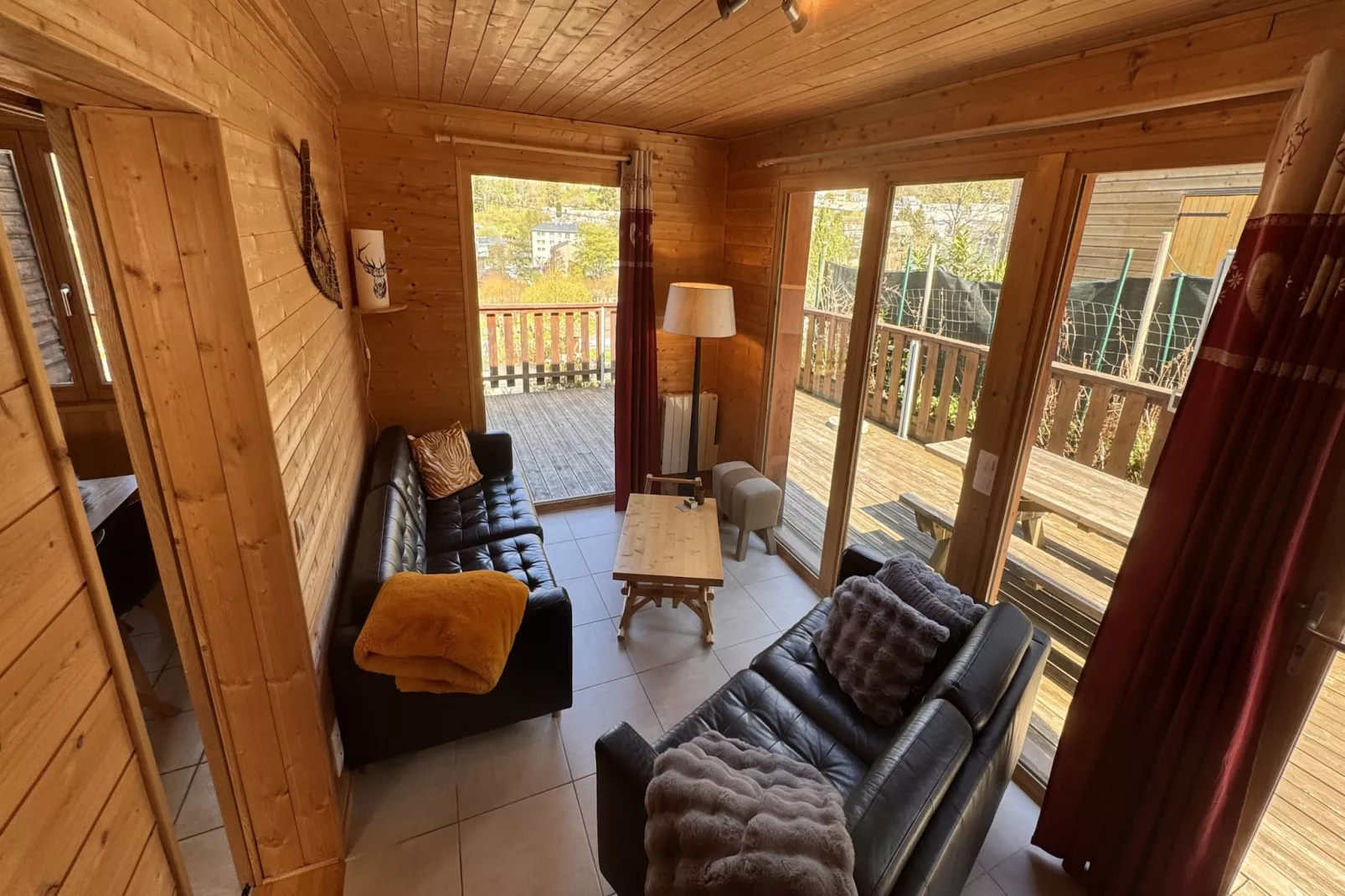 Chalet Le Salers - Mont Dore 10pers - Woonkamer