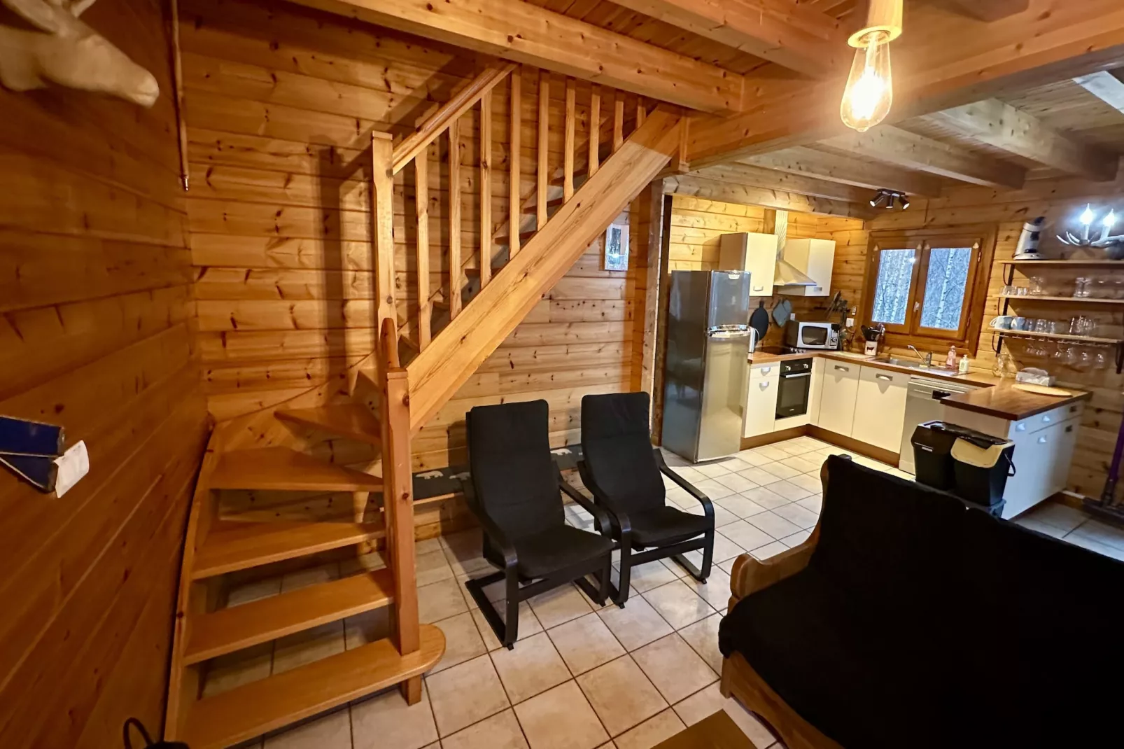 Chalet O Mont Dore 6pers - Woonkamer