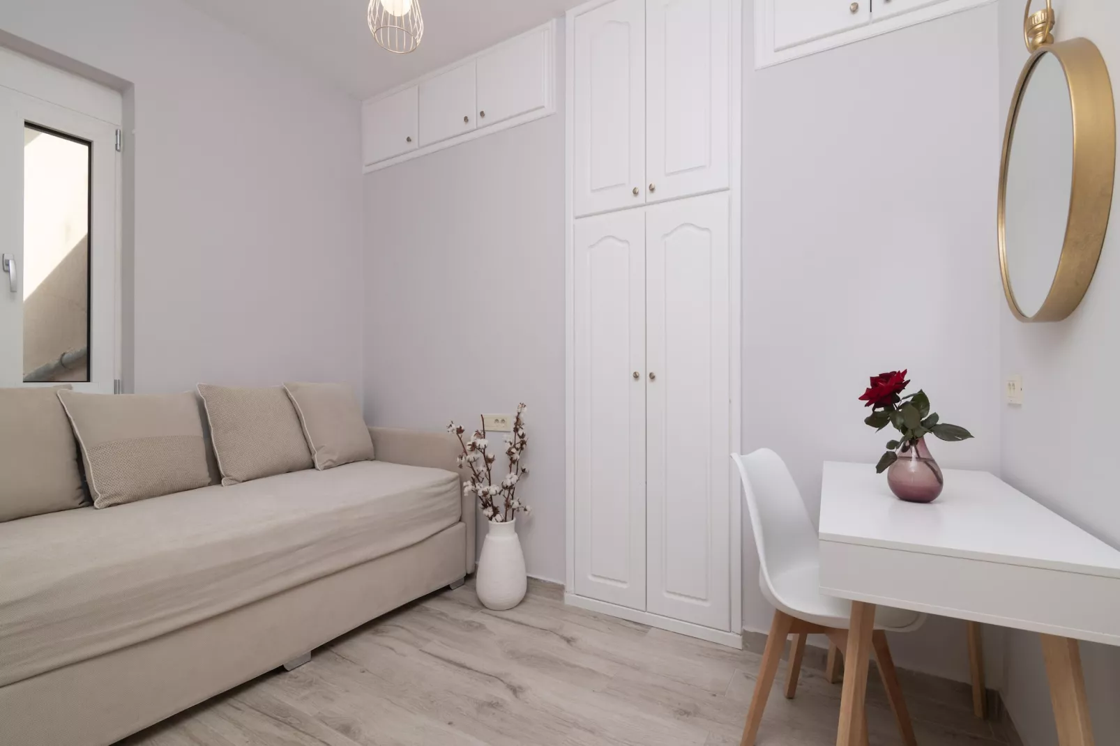 Andriana´s holiday apartments- 3 BR-Woonkamer