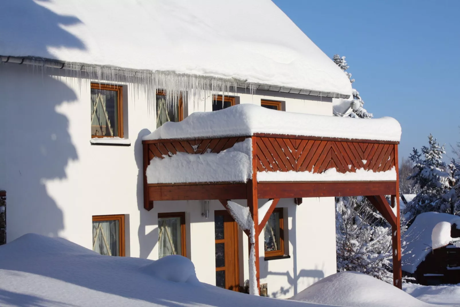 Haus De Kleene & Gruusse-Exterieur winter