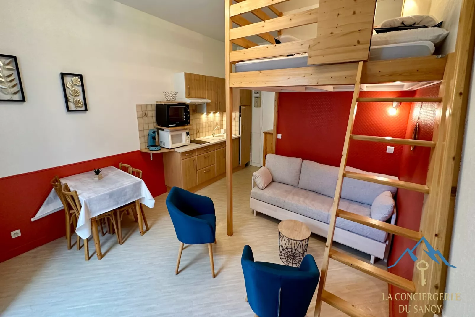 Les Ambassadeurs 106 La Bourboule 2/4pers - Woonkamer