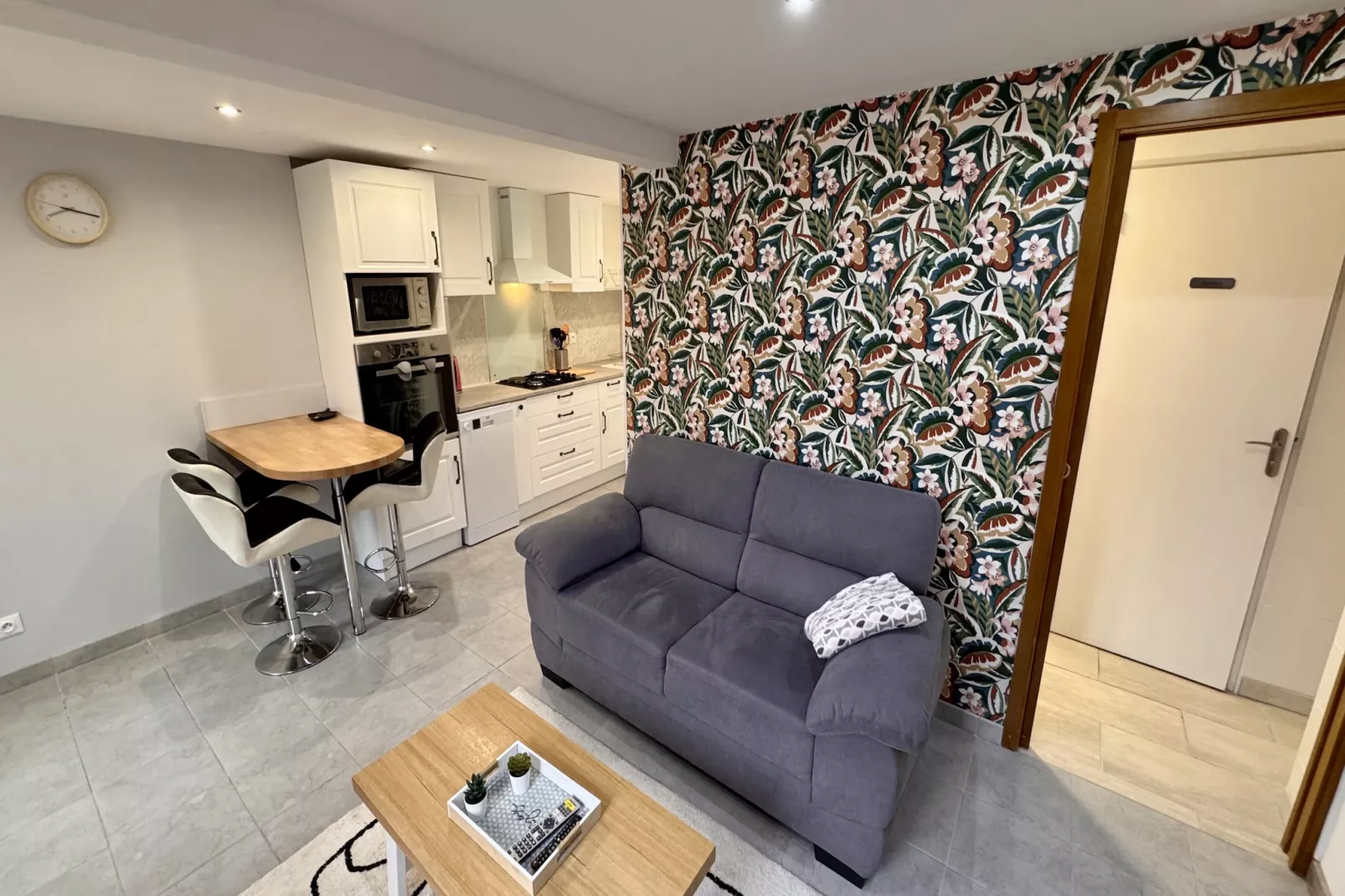 Le Jasmin 3pers Le Mont Dore - Woonkamer