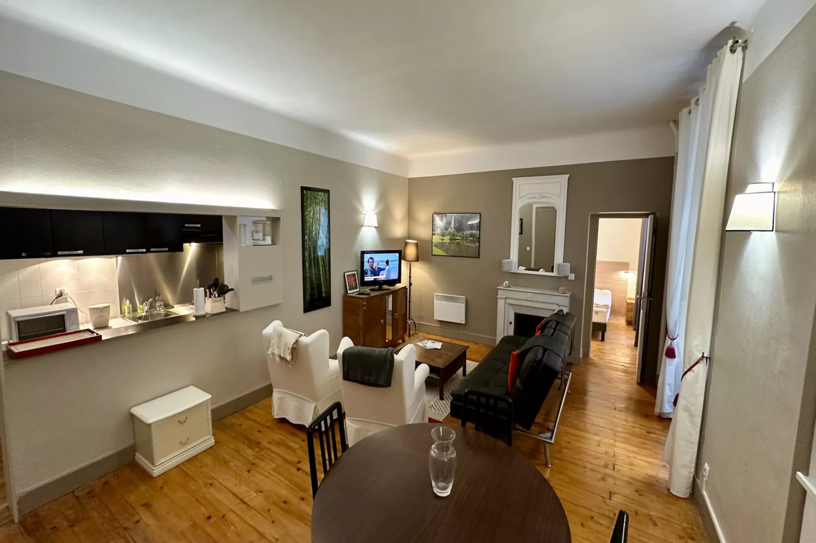 Le Sarciron 111 Le Mont Dore 2/4 pers - Woonkamer