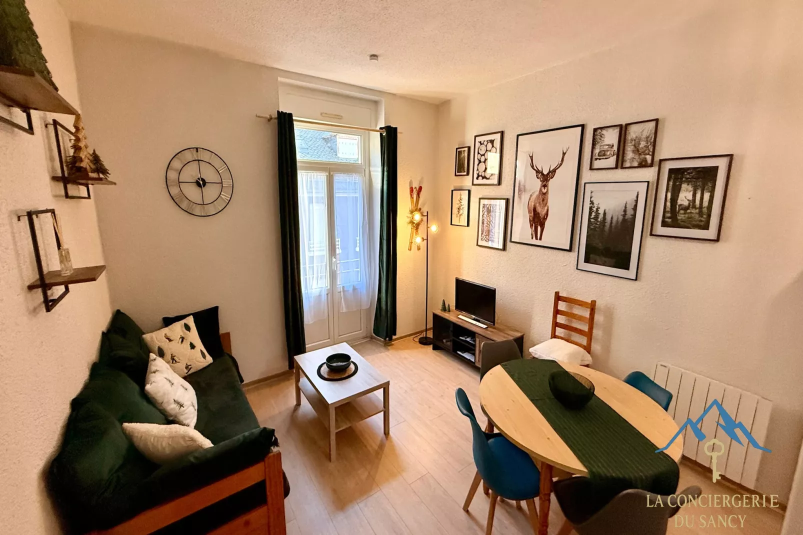 Villa Bleue 3 Le Mont Dore 4/6pers - Woonkamer