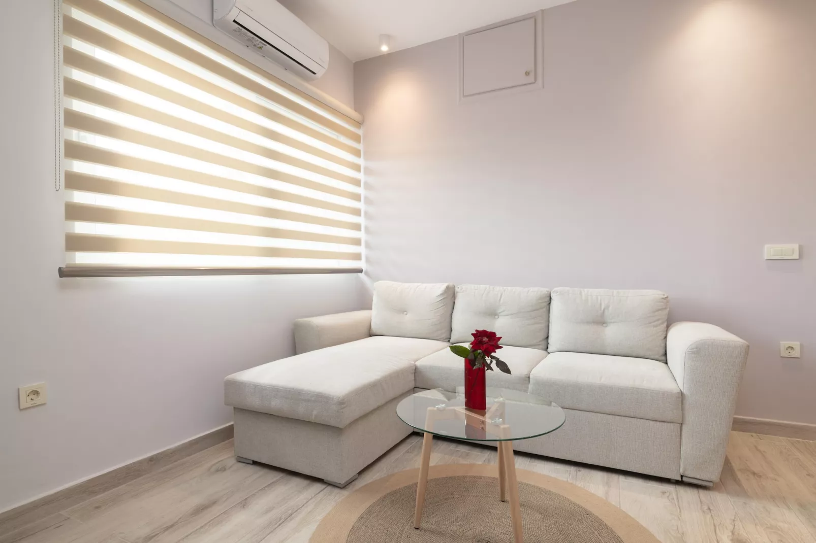 Andriana´s holiday apartments- 3 BR-Woonkamer