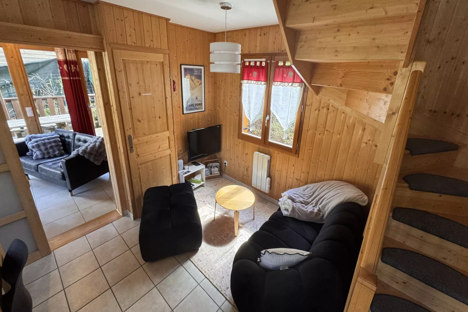 Chalet Le Salers - Mont Dore 10pers - Woonkamer