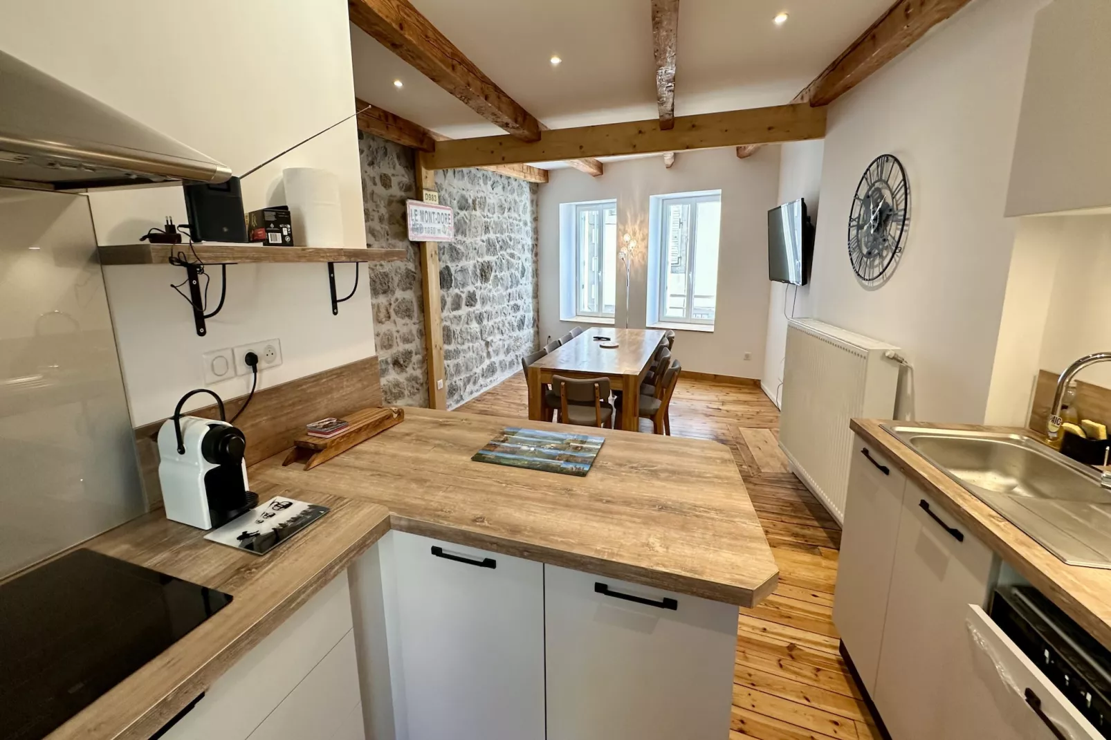 La Fougère 10 pers Le Mont Dore - Keuken