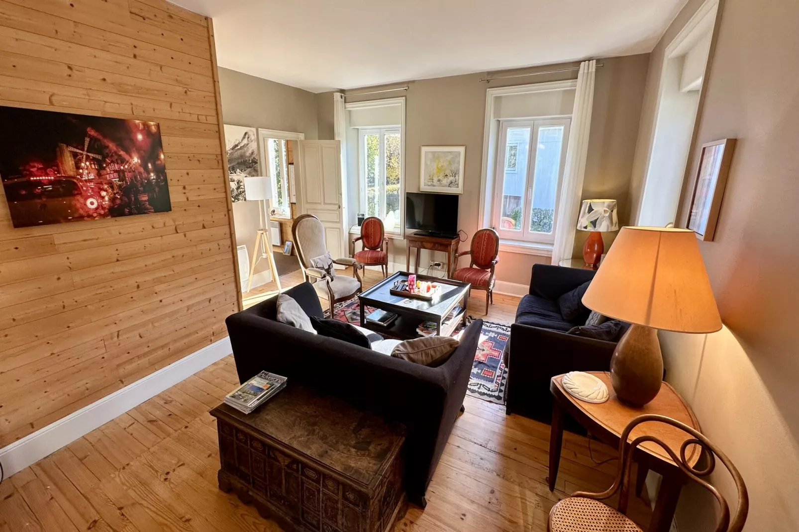 Villa Les Moullières de l’eau 14pers Le Mont Dore - Woonkamer