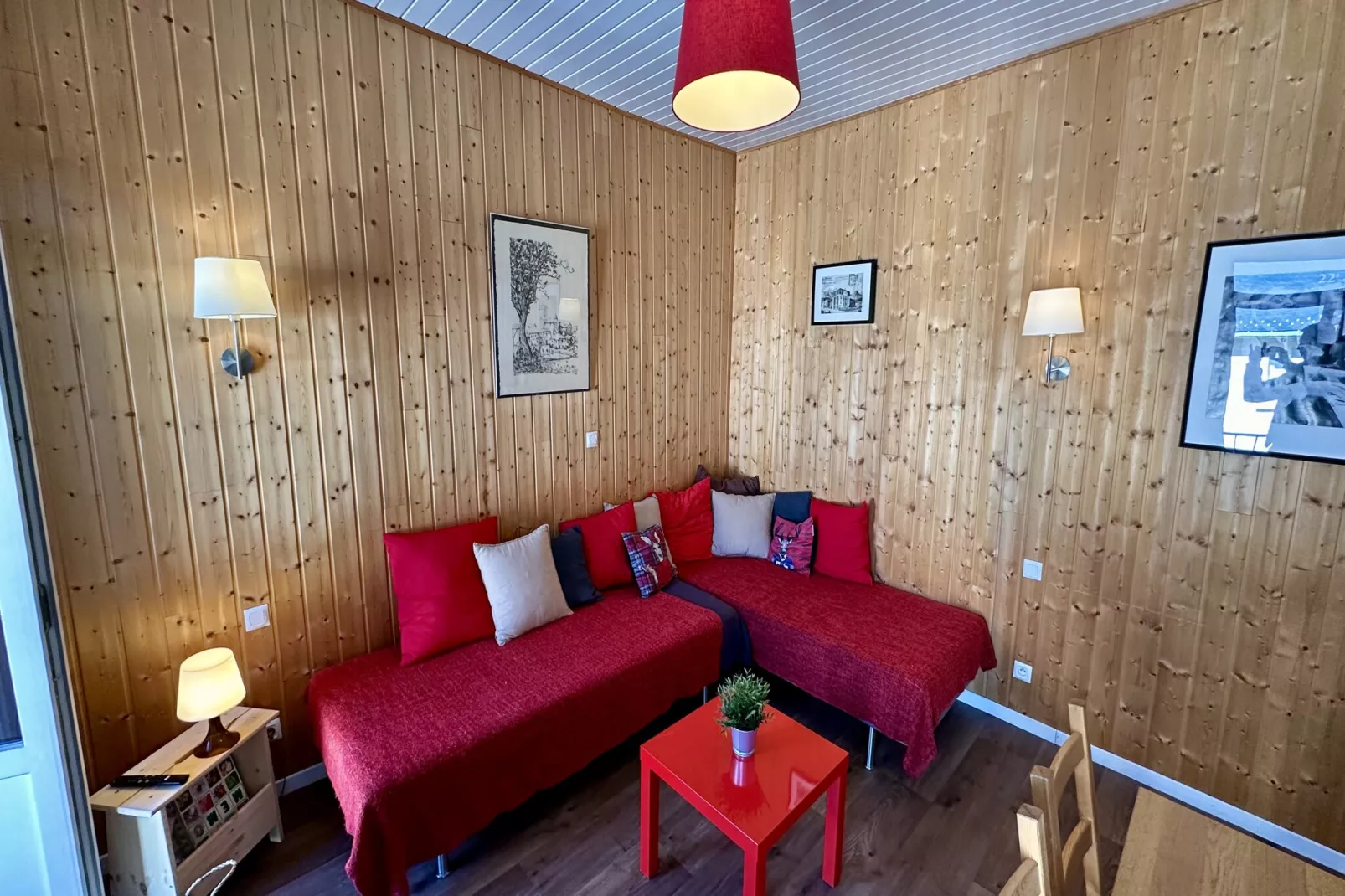 Le Pan de la Grange Le Mont Dore - Woonkamer