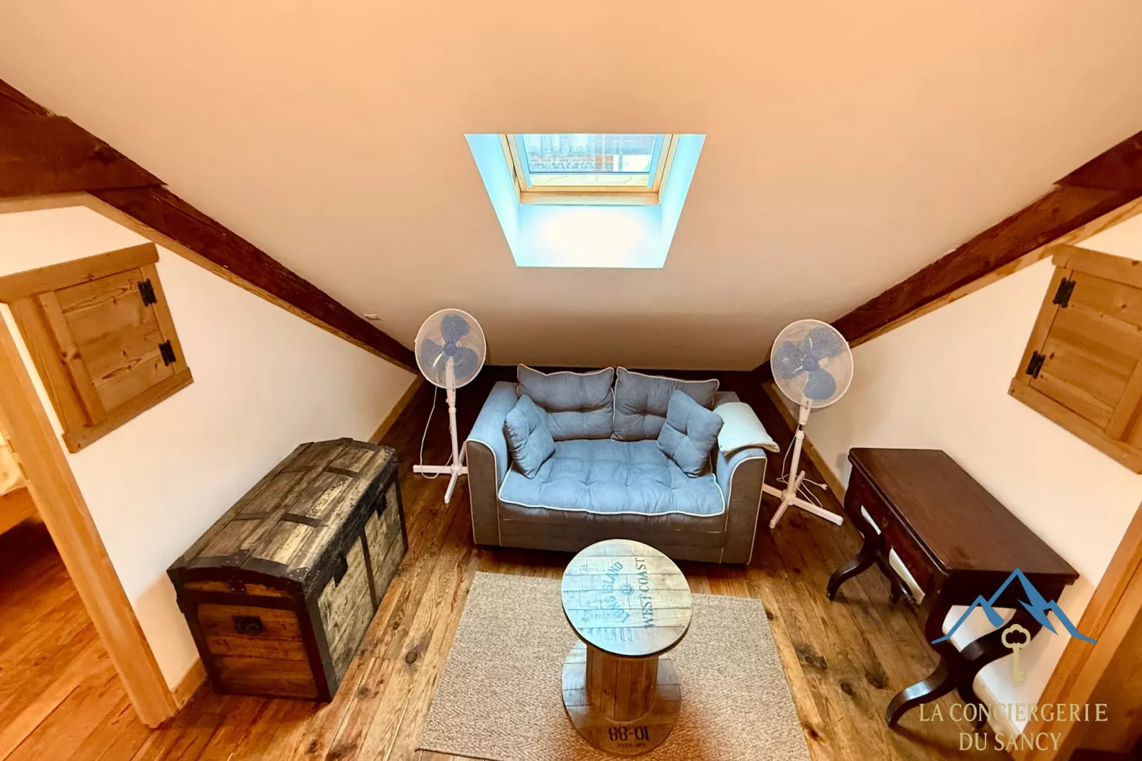 Le Mont Dole Duplex 11 pers - Woonkamer