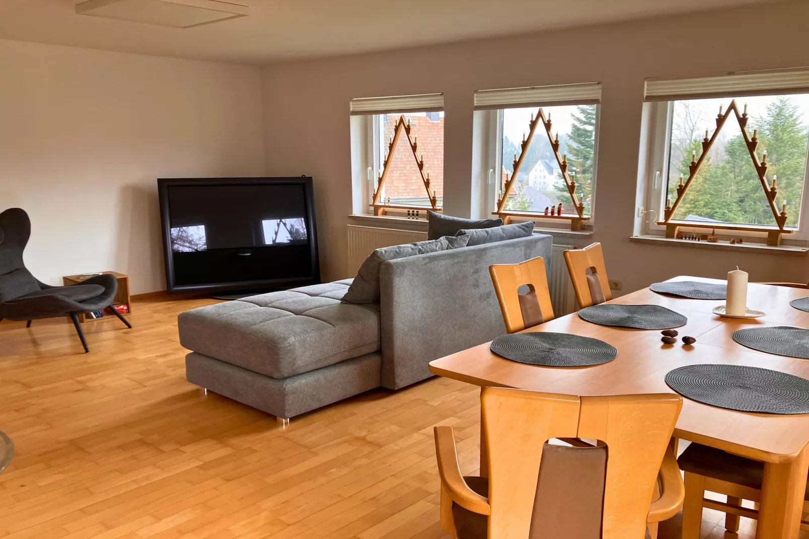 Haus De Kleene & Gruusse-Woonkamer