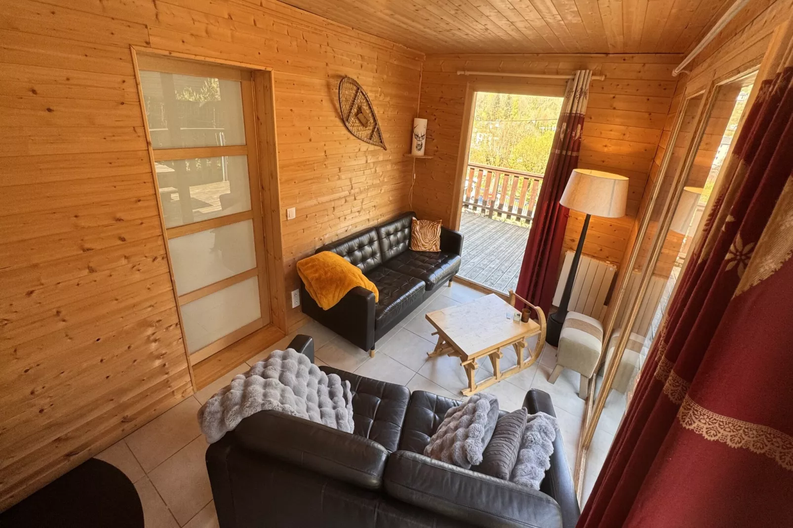 Chalet Le Salers - Mont Dore 10pers - Woonkamer