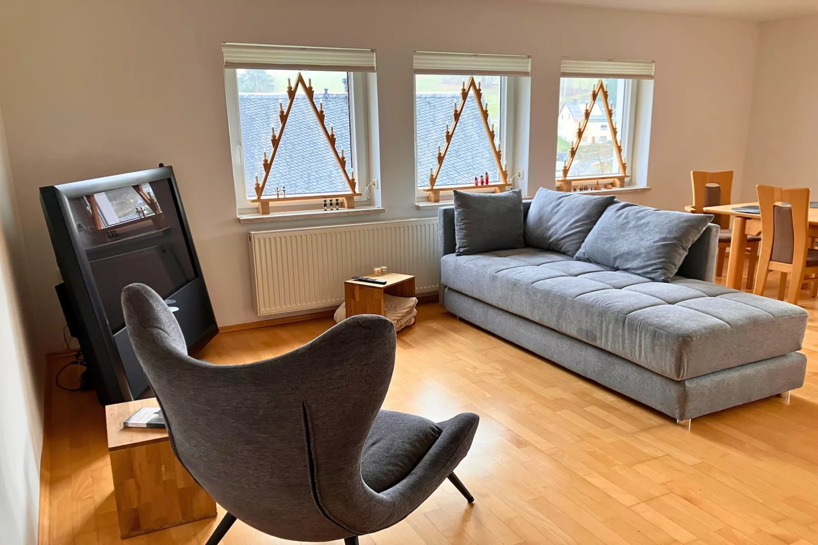 Haus De Kleene & Gruusse-Woonkamer