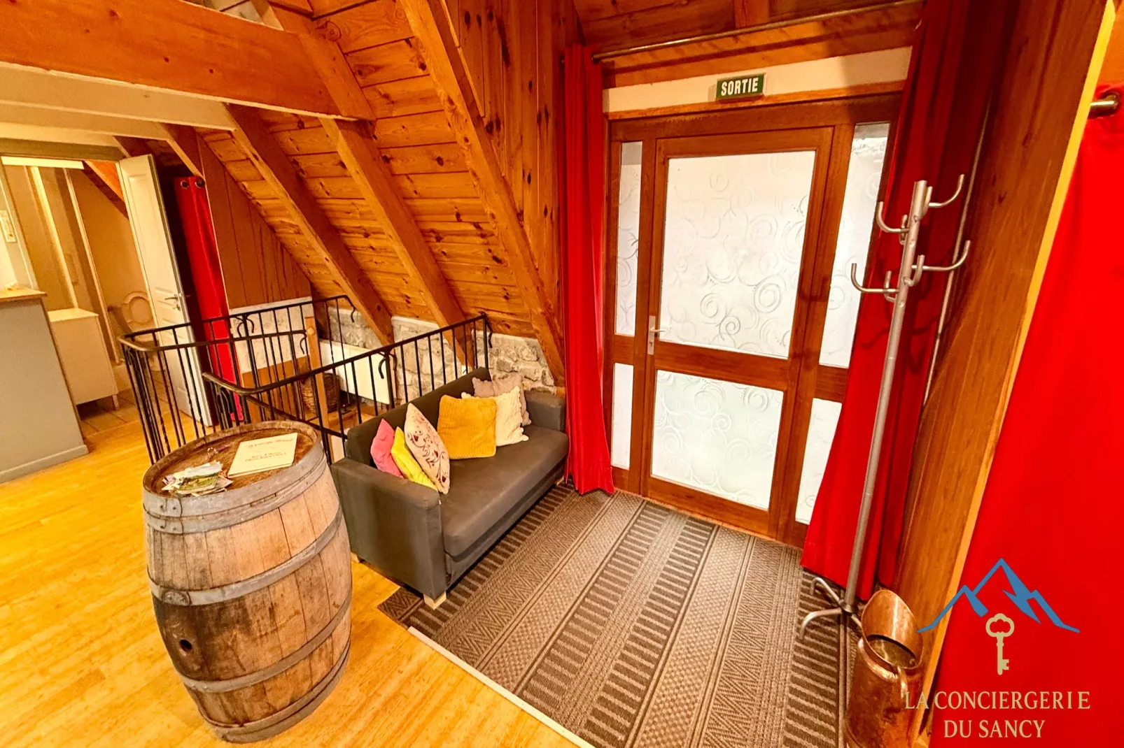 La Grange BOREL 12 pers Murat Le Quaire - Woonkamer