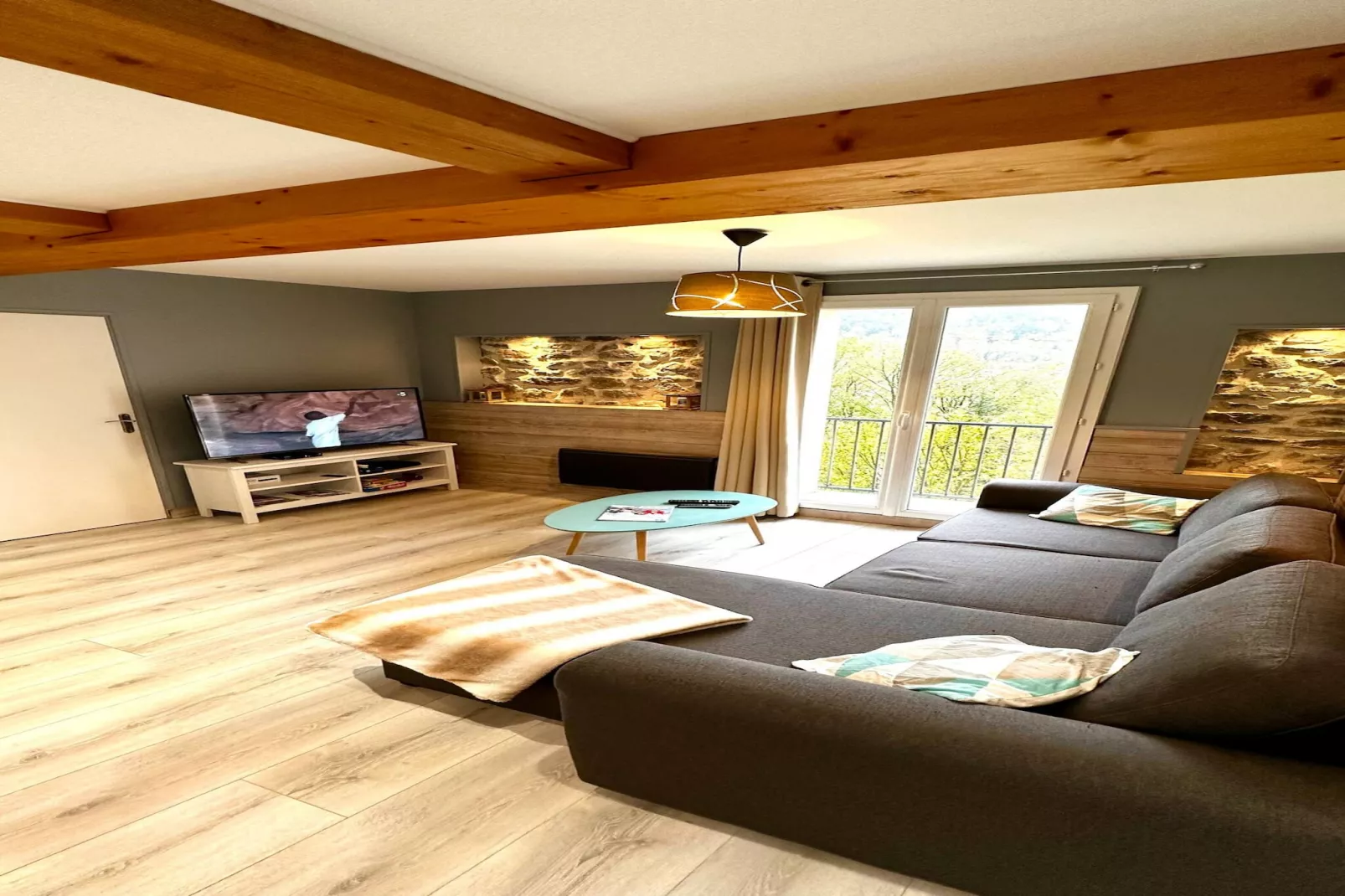 Le Rocher - Le Mont Dore 6 pers - Woonkamer