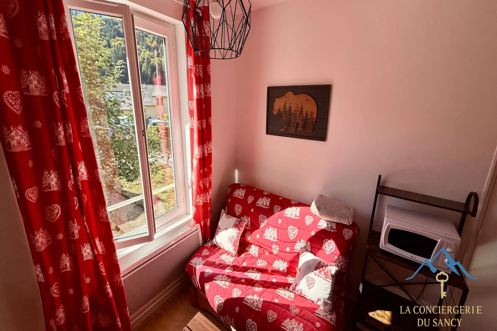 Les Brumes 2 Le Mont Dore 2/4pers - Woonkamer