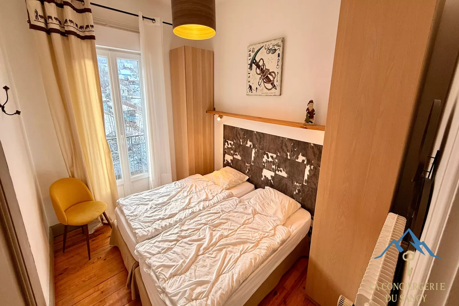 Le Ferrandaise -Le Mont Dore 6 pers - Slaapkamer