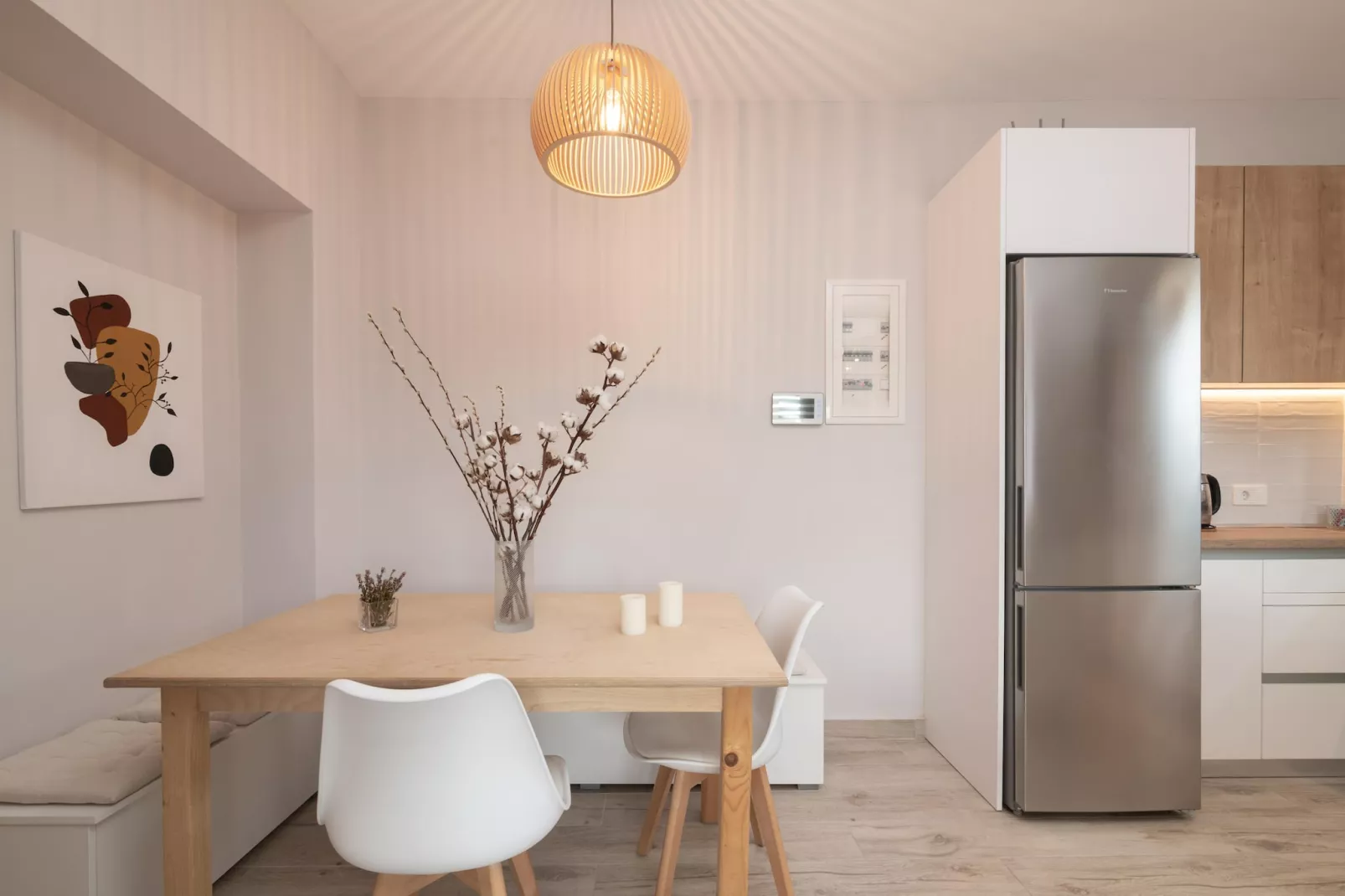 Andriana´s holiday apartments- 3 BR-Eetkamer