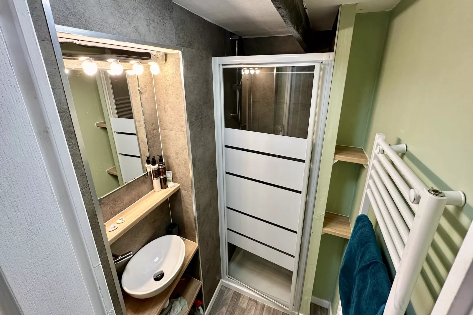 Le Soreiller 2/4 pers La Bourboule - Badkamer