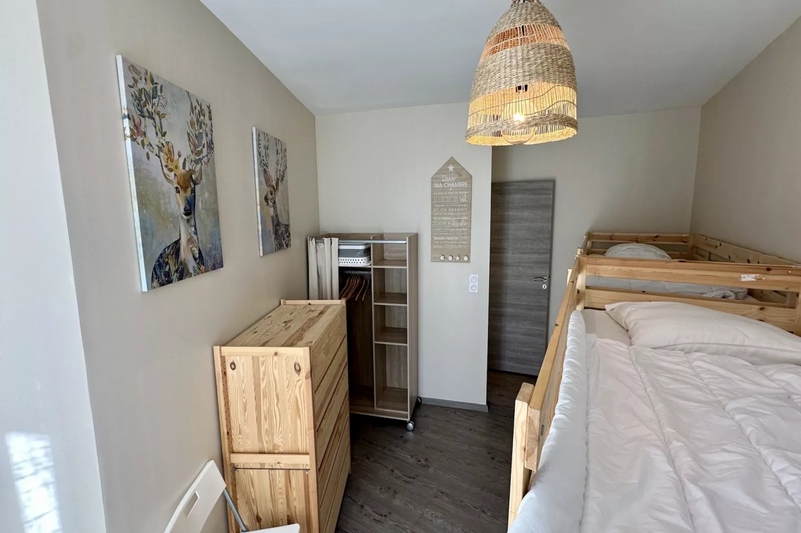 Au Cœur du Mont Dore : 6 personnes-Slaapkamer