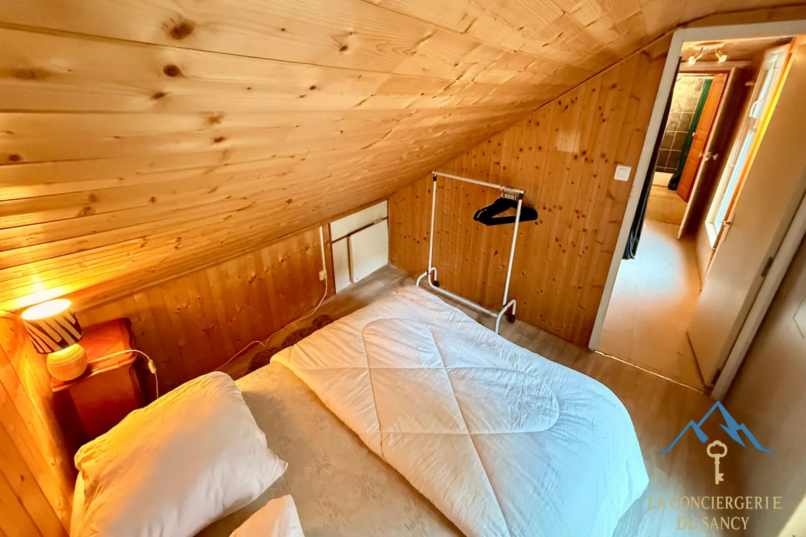 La Maison du Trappeur Le Mont Dore-Slaapkamer