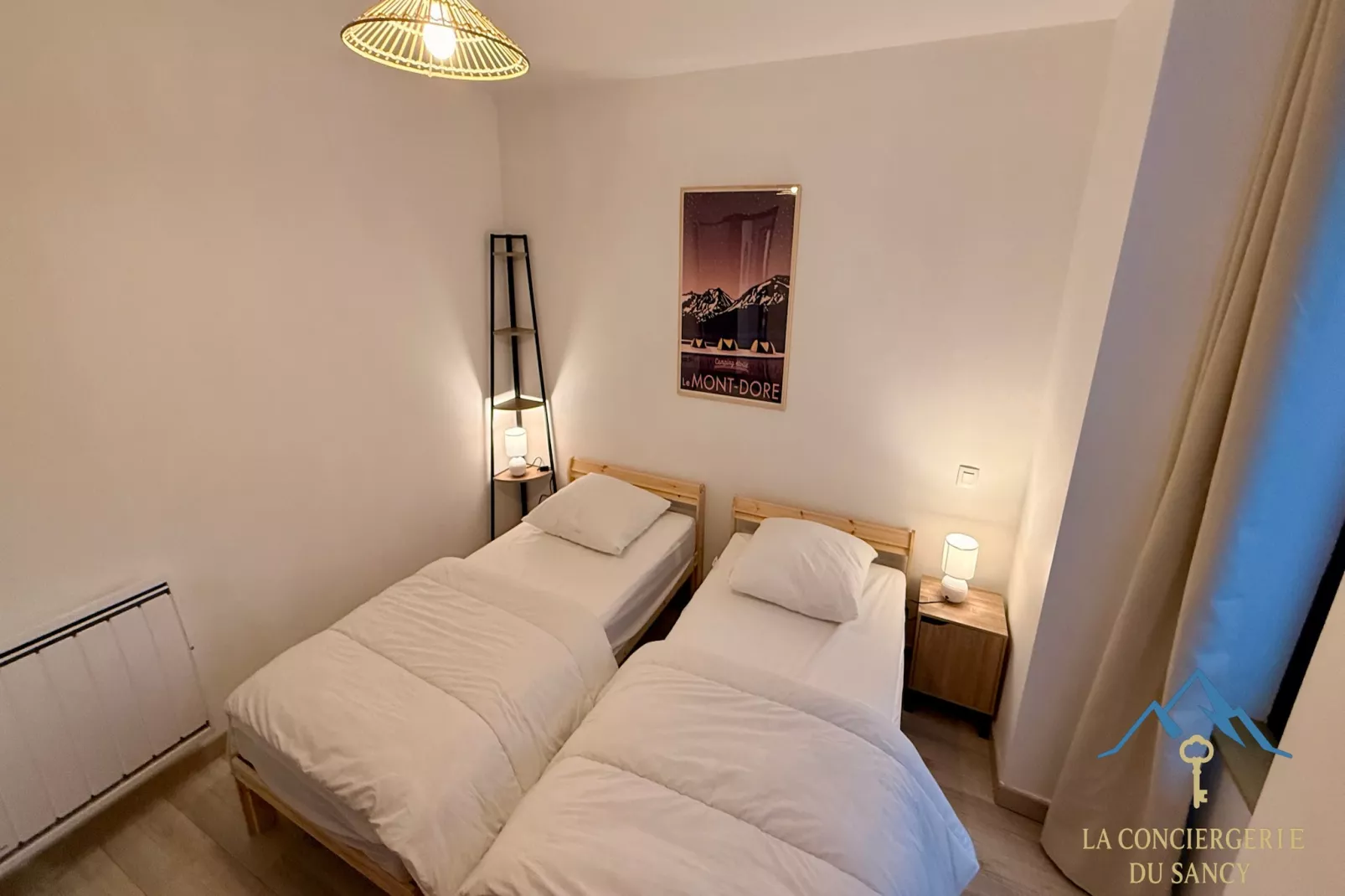 Le Cocon des Cimes Le Mont Dore 6pers - Slaapkamer