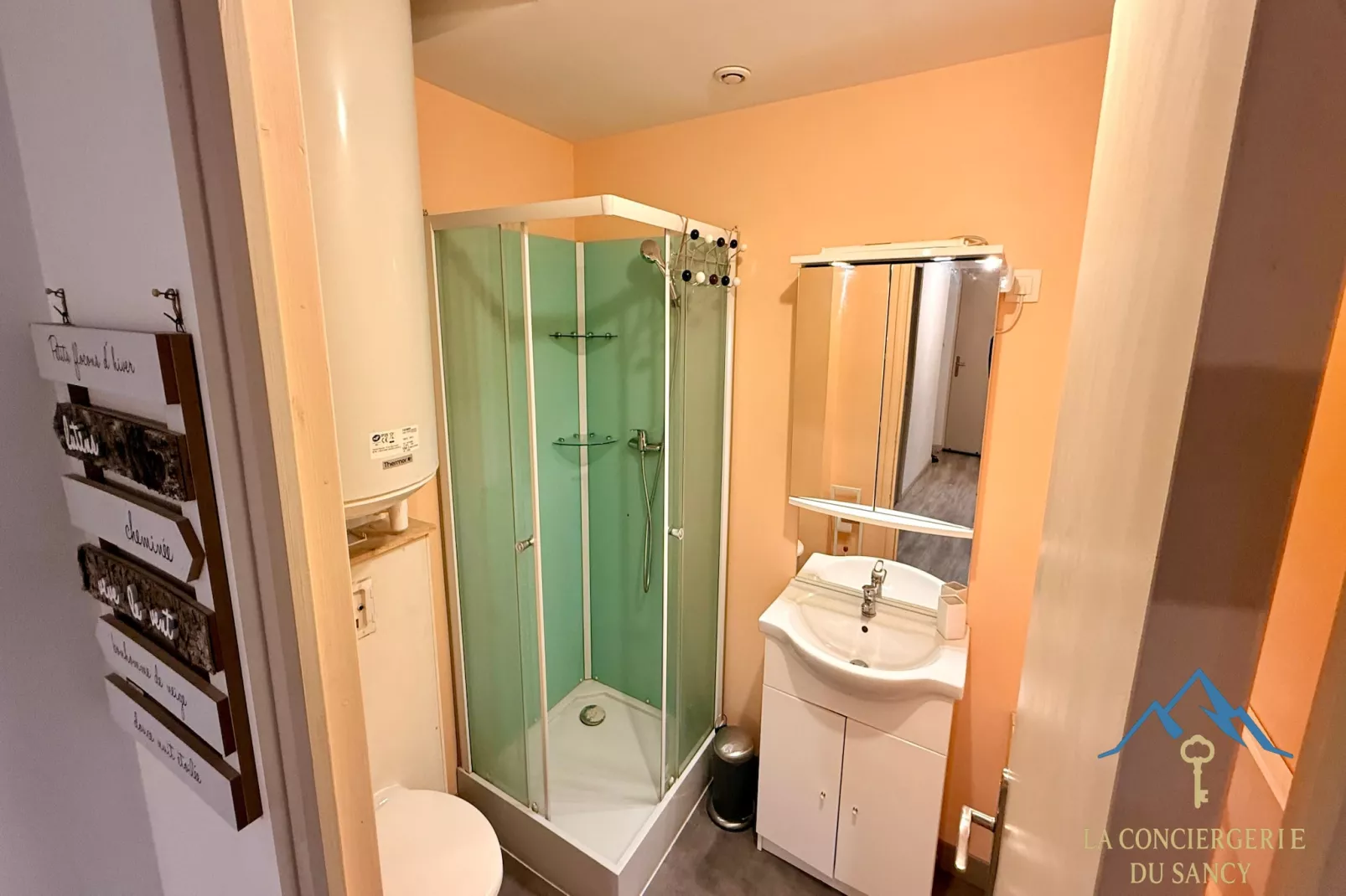 Le Bordeaux 15 Le Mont Dore 4/6personnes-Badkamer