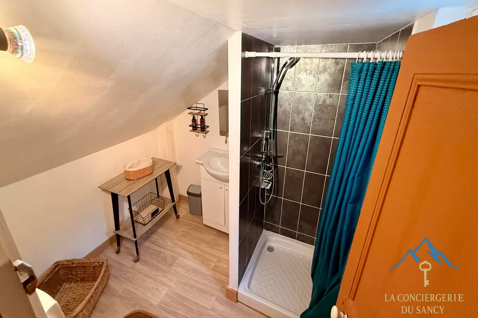 La Maison du Trappeur Le Mont Dore-Badkamer